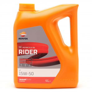 Repsol Motorrad Motoröl MOTO RIDER 4T 15W50 4 Liter